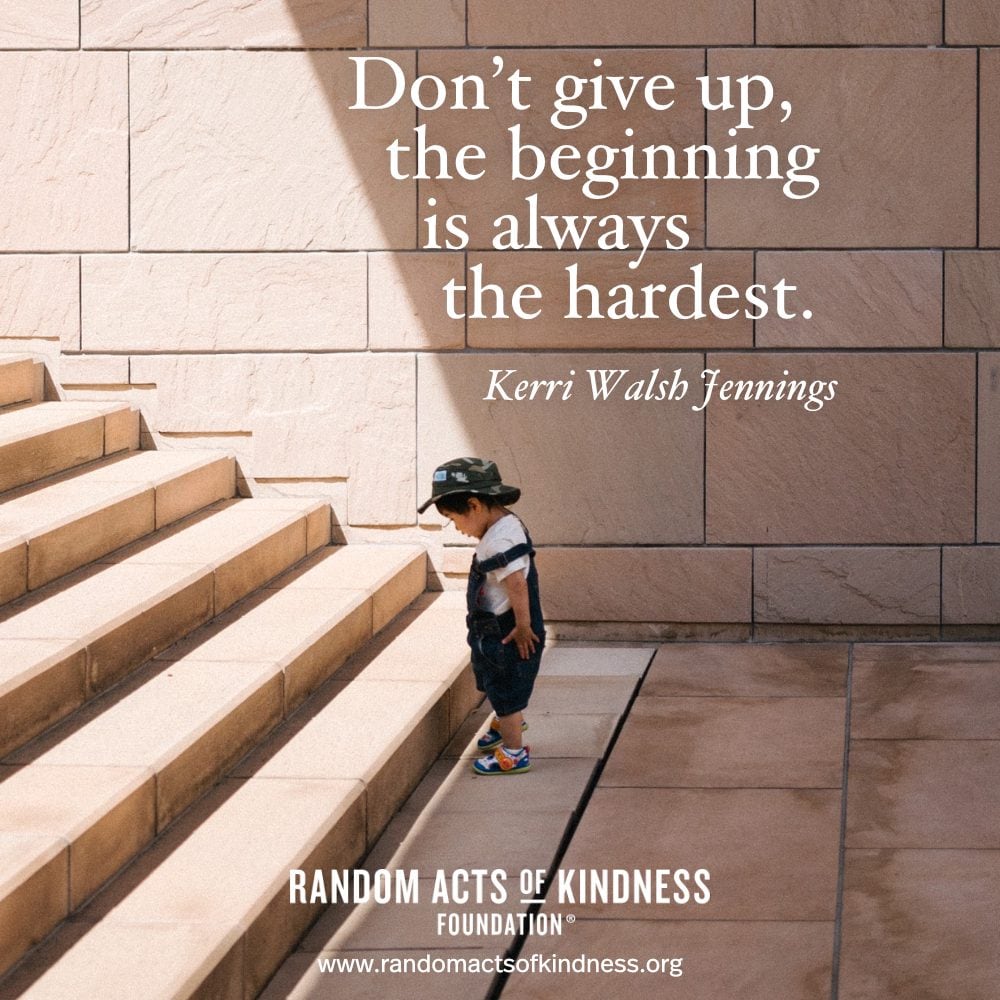 It can be difficult to start something new, but imagine where it could lead.