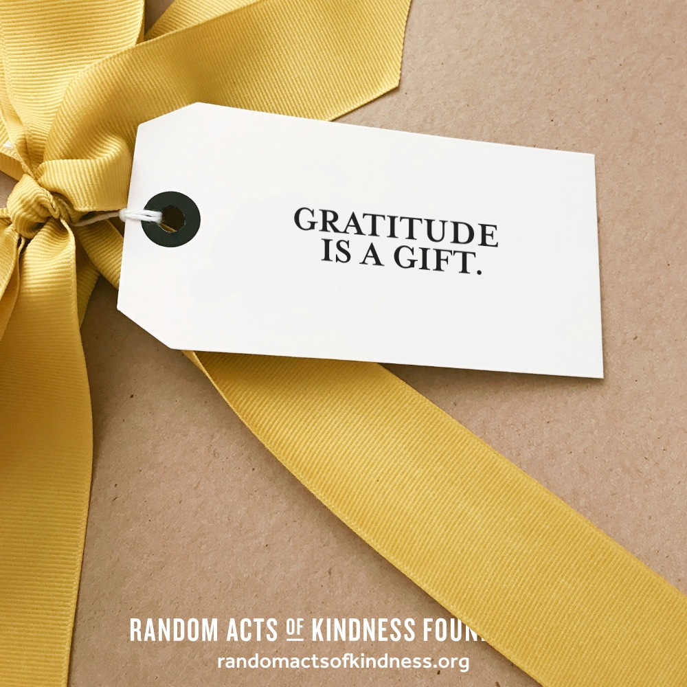 Gratitude is a gift. —Brooke